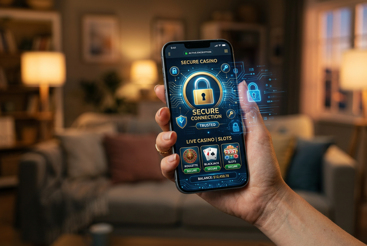 Modern digital security interface for online gaming protection